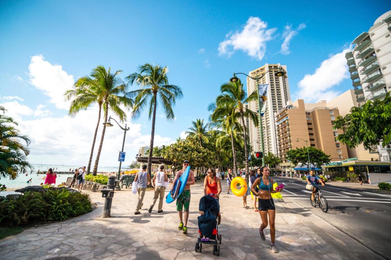 Beautiful Mountain View In Waikiki Sunset With Parking Apartment โฮโนลูลู ภายนอก รูปภาพ