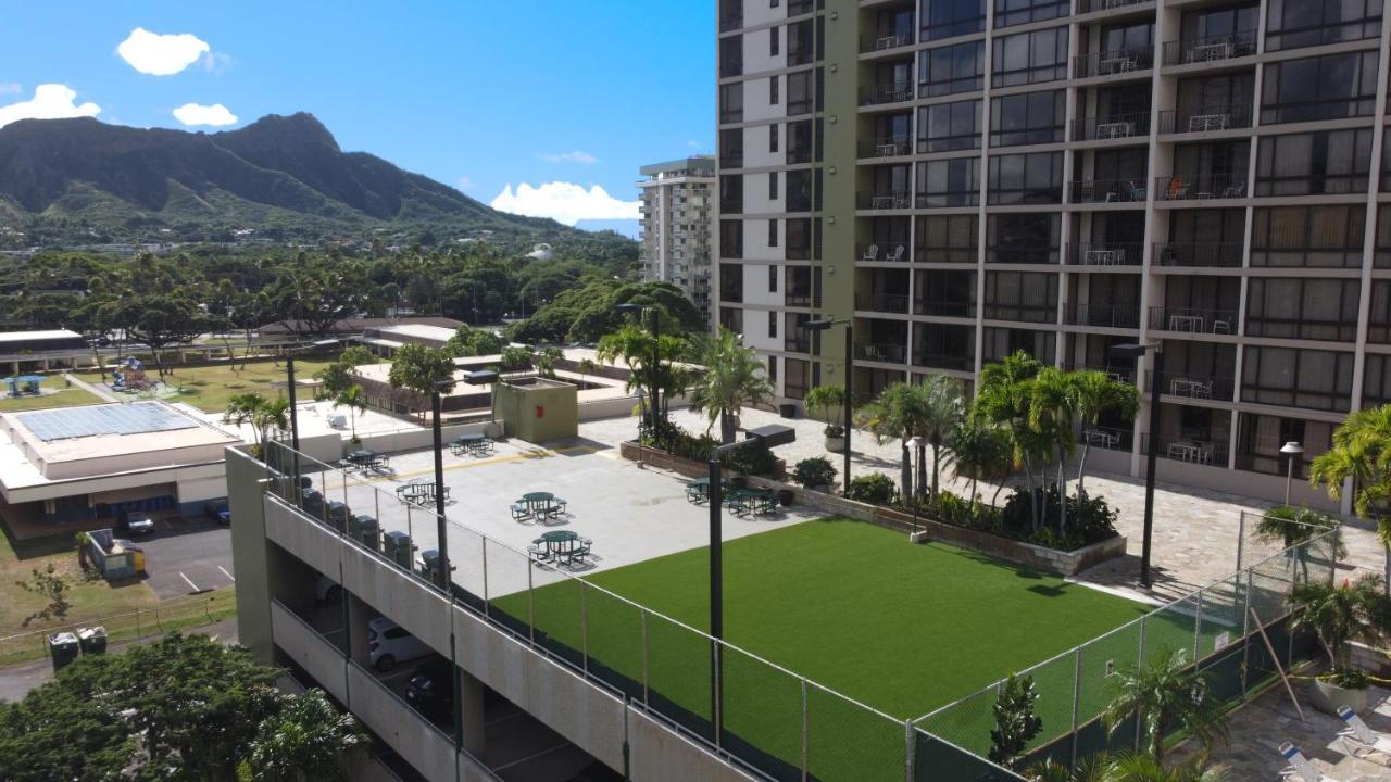 Beautiful Mountain View In Waikiki Sunset With Parking Apartment โฮโนลูลู ภายนอก รูปภาพ